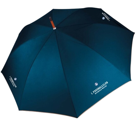 BIWO Regenschirm m. Bambusgriff