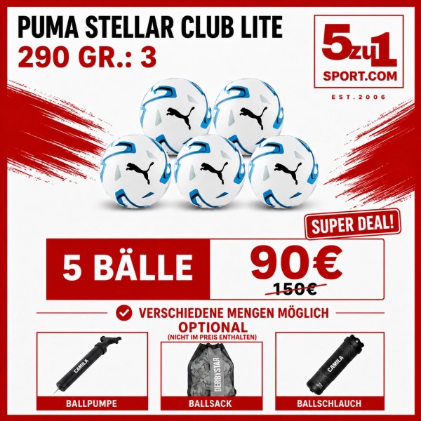 Puma STELLAR Cup Lite 290 Gr.3 Ballpaket