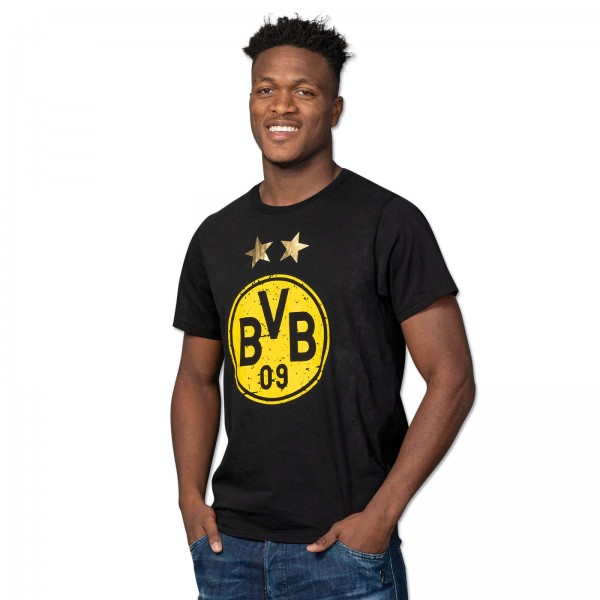 BVB-T-SHIRT MIT LOGO