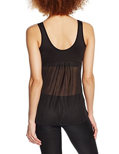 Puma Mesh It Up Bubble Tank black Größe S