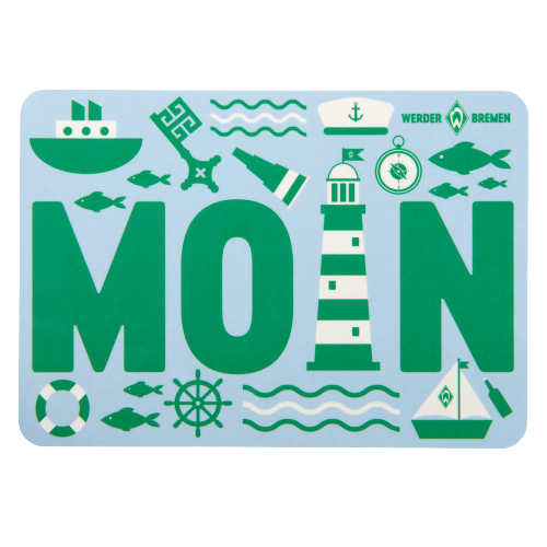 Werder Frühstücksbrettchen ''MOIN''