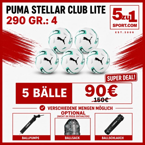 Puma STELLAR Cup Lite 290 Gr.4 Ballpaket