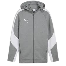teamEVOSTRIPE Hooded Jacket mediumgray