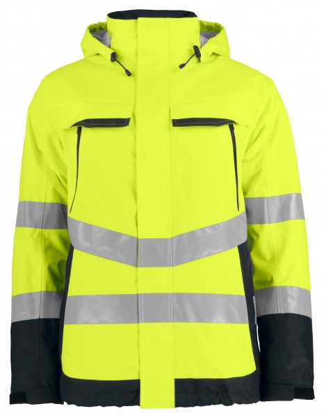 Pro Job 6441 Padded Jacket yellow/black XL