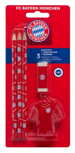 FC Bayern Kinder Schulset 5-teilig