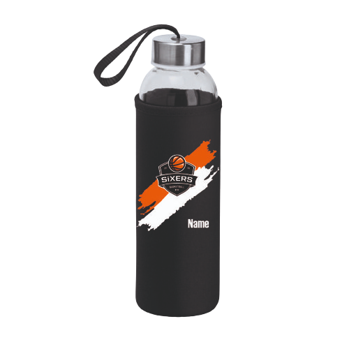 Sixers Trinkflasche Glas