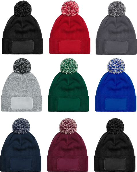 Beechfield Snowstar® Patch Beanie