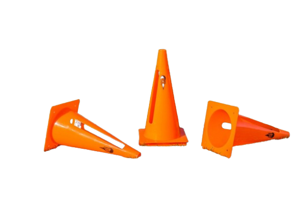 4er-Set flexiblen Markierungshütchen