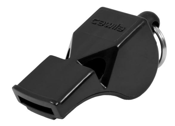 Cawila Schrilltonpfeife CLASSIC Schwarz