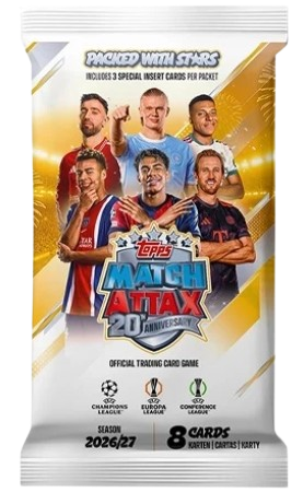 topps Booster UEFA Champions League Club Competition Match Attax 2026/2027