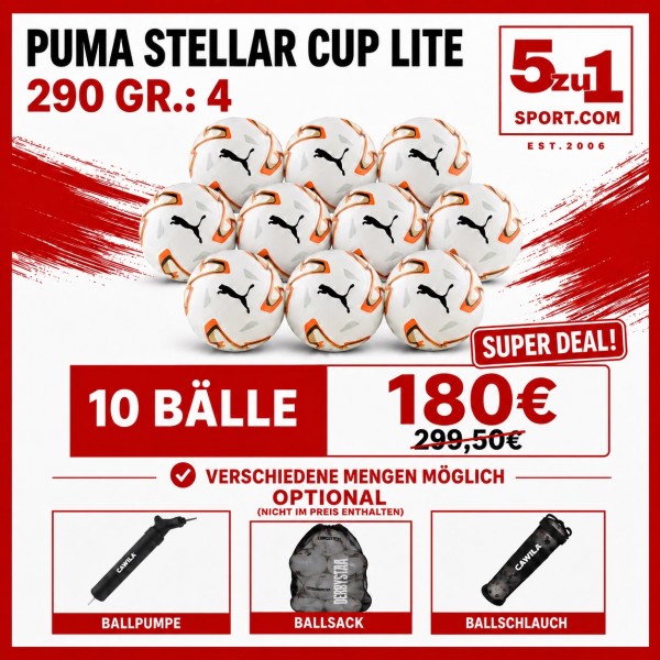 Puma STELLAR Cup Lite 350 10er Set