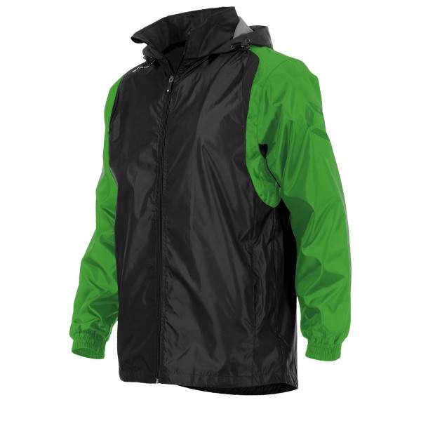 Centro Windbreaker - black-bright green