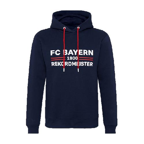 FC Bayern München Hoodie Rekordmeister schwarz