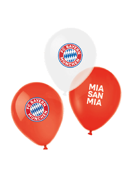 FC Bayern München Luftballons 6er Set