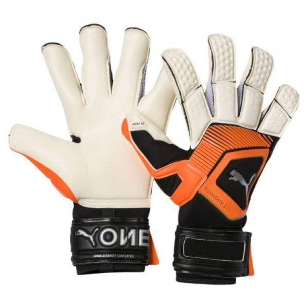 Puma Puma One Grip 1 Hybrid Pro Puma White-Shocking Orange-Puma Black-Silver