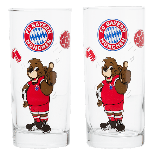 FC Bayern München Glas Berni 2er-Set