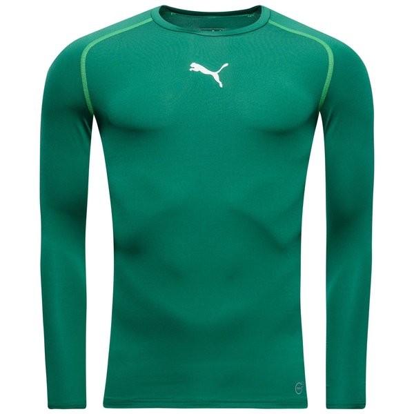 Puma Funktionshirt TB Jr langarm grün